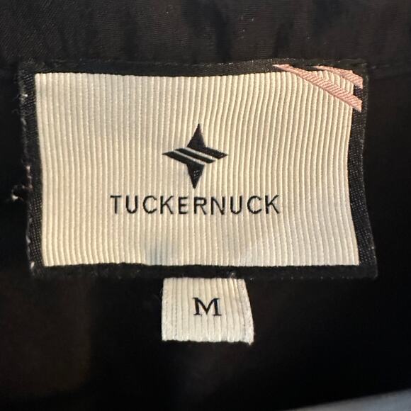 Tuckernuck Black Sleeveless Collar Charlie Dress Slight Stretch Classic Medium - Picture 4 of 8